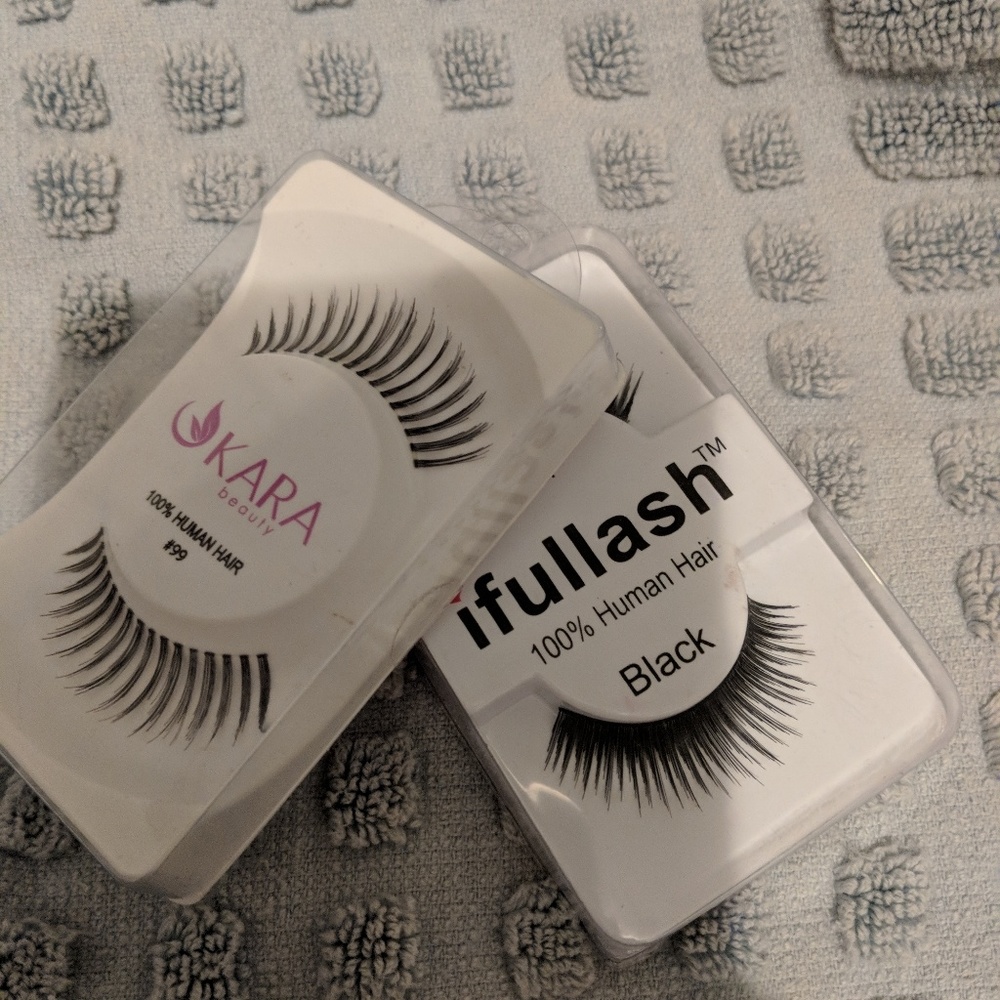 Human hair lashes